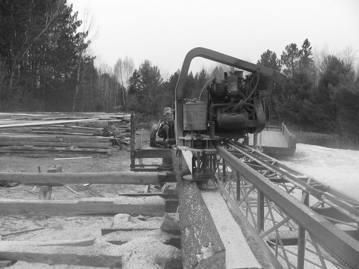 Gas Saw Mill 